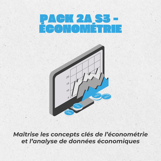 🧪 Pack 2A - Économétrie S3 ENDTERM